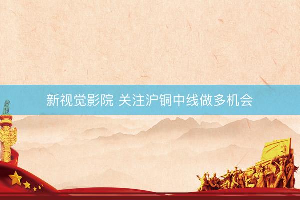 新视觉影院 关注沪铜中线做多机会